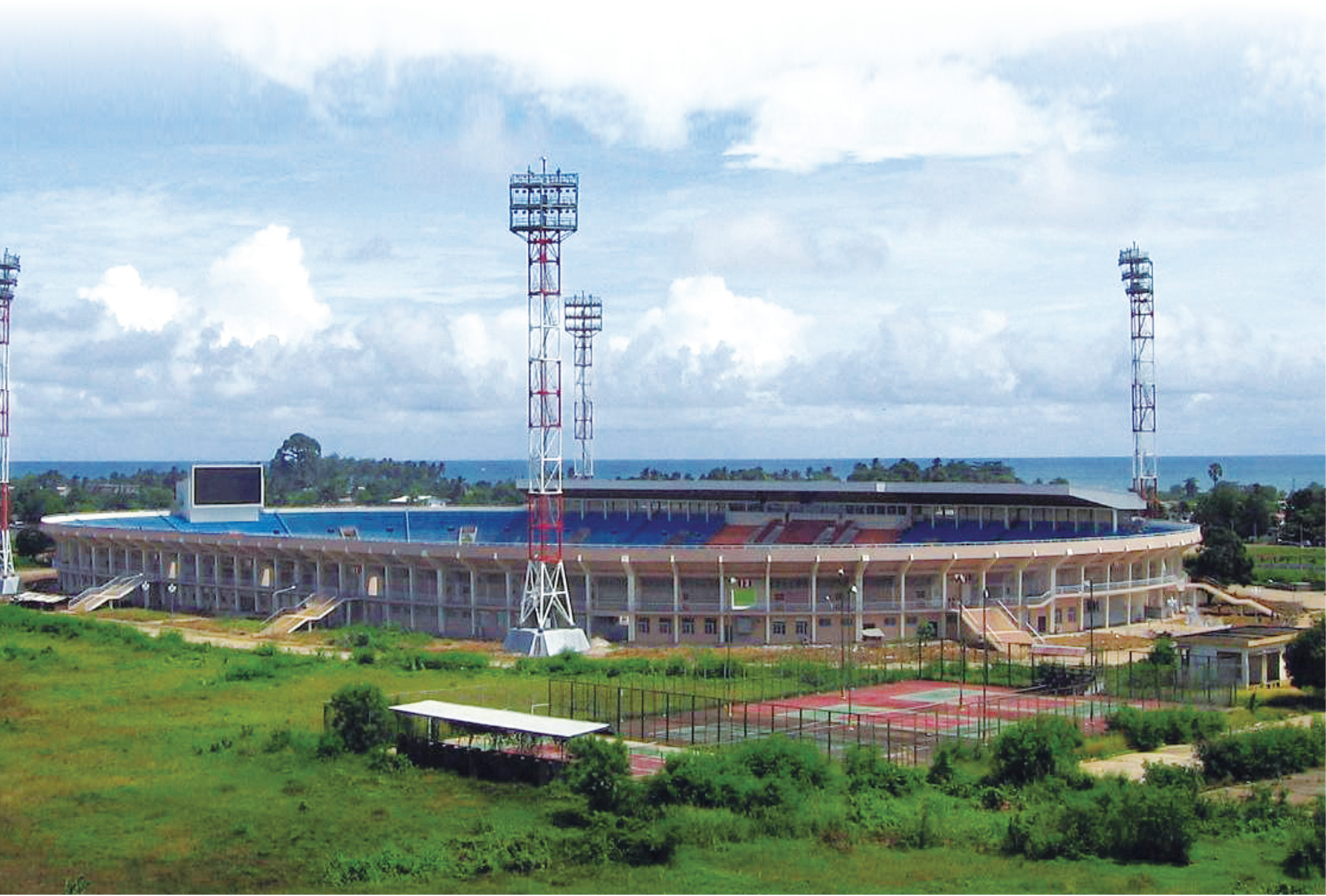 The China-aided Renovation Project of SKD Stadium, Monrovia, Liberia